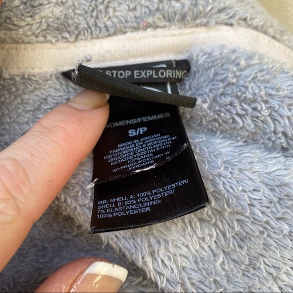 Grey the north face osicito zip fur jacket - Picture 2 of 7